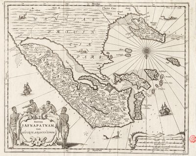 Zatoka Bengalska, ok. 1660 r. (rycina) autorstwa Unknown artist