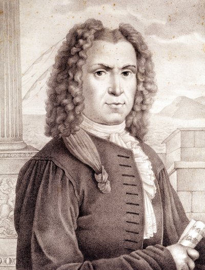 Benedetto Marcello (1686-1739) Włoski kompozytor. autorstwa Unknown artist