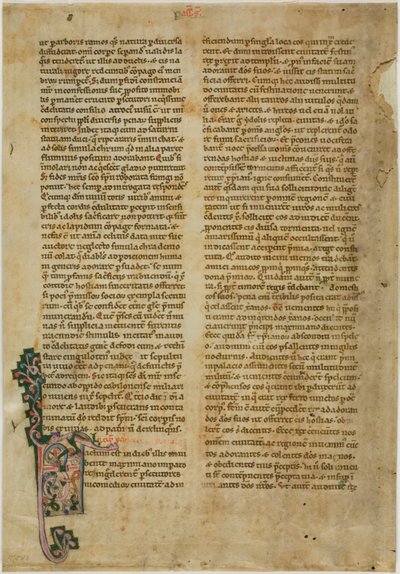 Bifolia z Vita Sanctorum, czyli Żywotów Świętych autorstwa Unknown artist