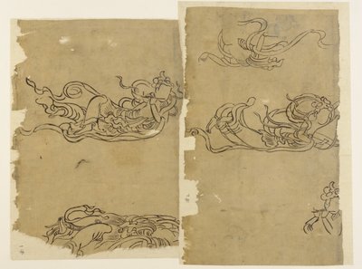 Anioł buddyjski – Apsaras autorstwa Unknown artist