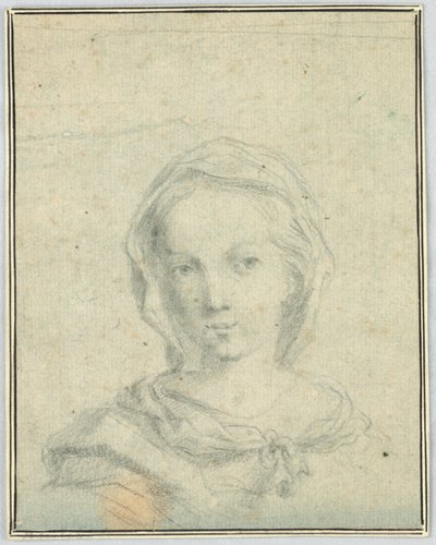 Popiersie młodej dziewczyny autorstwa Unknown artist