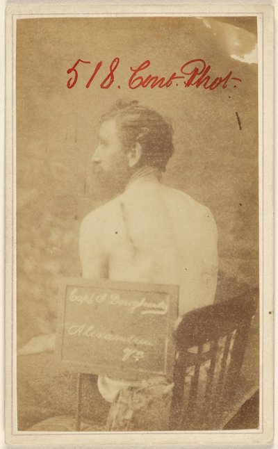 [Kpt. (---illeg.) Dougherty, Alexandria, Va., ofiara wojny secesyjnej]. autorstwa Unknown artist