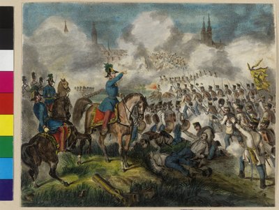 Zdobycie Raab 28. Czerwiec 1849 przez wojska cesarskie autorstwa Unknown artist