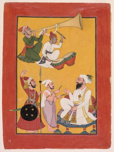 Obchody narodzin Kryszny z Bhagavata Purana autorstwa Unknown artist