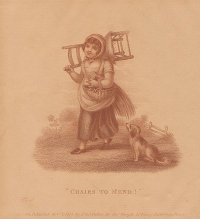 Krzesła do naprawienia autorstwa Unknown artist
