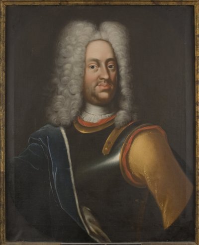 Charles I de Hesse Cassel - Portret Karola I (1654-1730), Landgraf Hesji-Kassel, Anonim. olej na płótnie autorstwa Unknown artist