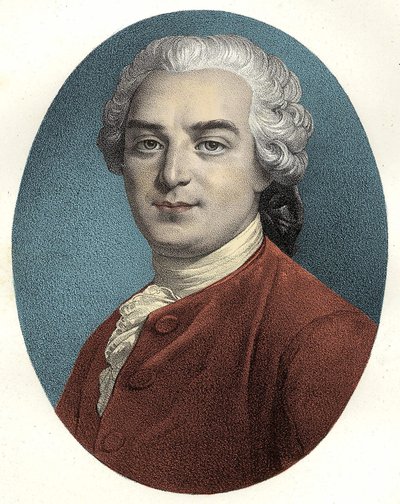 Charles Pinot Duclos (1704-1772) powieściopisarz i moralista francais autorstwa Unknown artist