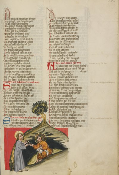 Chrystus przed świętym Janem Chrzcicielem autorstwa Unknown artist