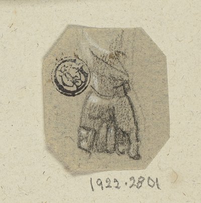 Zaciśnięta lewa ręka autorstwa Unknown artist