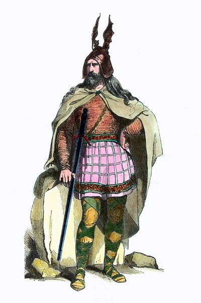 Kostium kucharza Galii pod rządami rzymskimi autorstwa Unknown artist