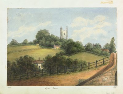 Kościół wiejski autorstwa Unknown artist