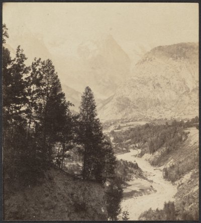 Dolina Courmayeur autorstwa Unknown artist