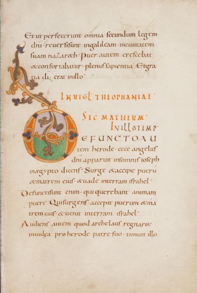 Zdobiony inicjał D autorstwa Unknown artist