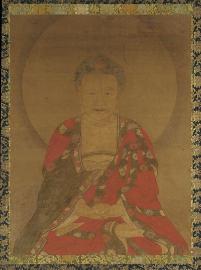 medytacyjny budda autorstwa Unknown artist