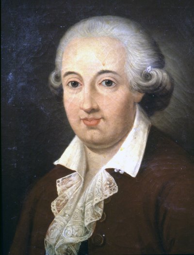 Domenico Cimarosa (1749 - 1801), Obraz zachowany w Lycée Musical w Bolonii. autorstwa Unknown artist