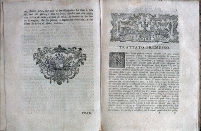 Podwójna strona z traktatu muzycznego Giuseppe Tartini autorstwa Unknown artist