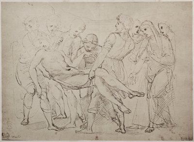 Rysunek Raphaela Sanzio w British Museum autorstwa Unknown artist