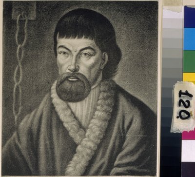 Emelian (Emilien) Pougatchev (1742-1775) - Jemelyan Pugachev par Anonymous autorstwa Unknown artist
