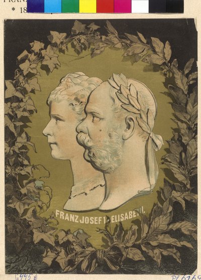 Cesarz Austrii i Elżbieta Franciszka Józefa I autorstwa Unknown artist