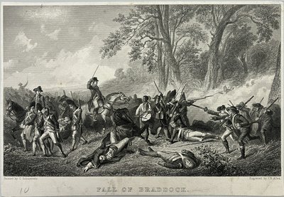 Upadek Braddocka autorstwa Unknown artist