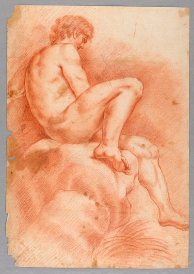 Studium figuralne autorstwa Unknown artist