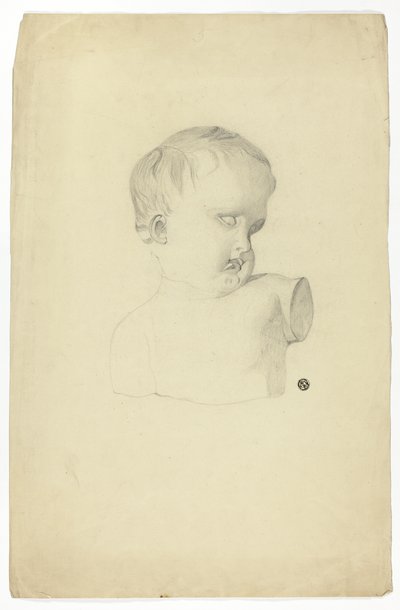 Fragment popiersia dziecka autorstwa Unknown artist
