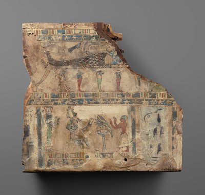 Fragment wieka trumny autorstwa Unknown artist