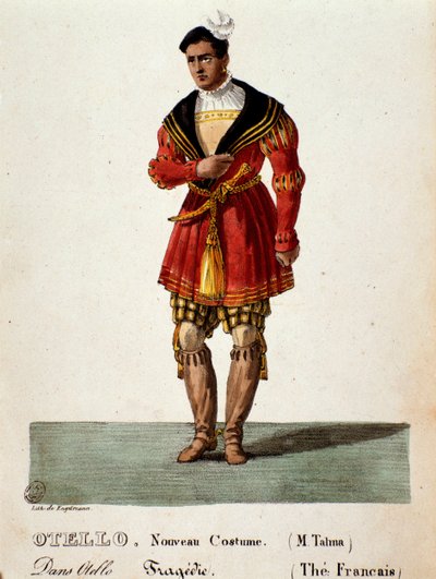 Francois Joseph Talma w Otello autorstwa Jean-Francois Duke autorstwa Unknown artist