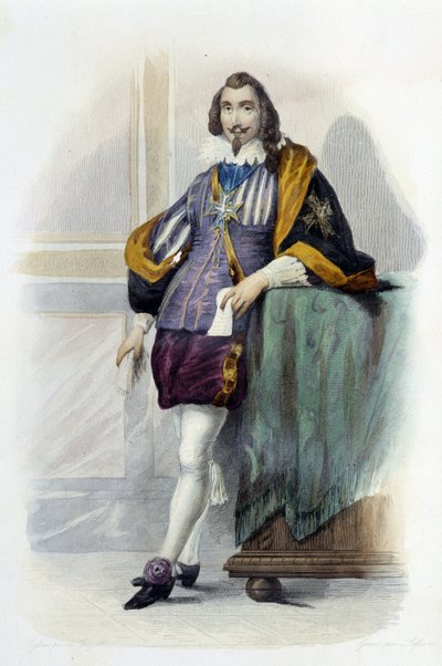 Francois de Bassompierre (marszałek de Bassompierre) (1579-1646) - w „”Plutarch francuski”” autorstwa Unknown artist