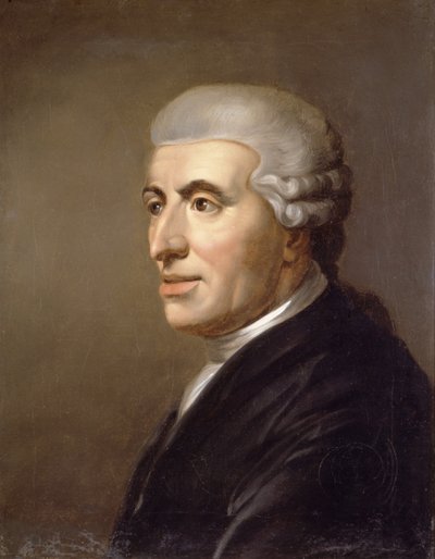Franz Joseph Haydn (1732-1809) - Anonim, Towarzystwo Przyjaciół Muzyki Wiednia autorstwa Unknown artist