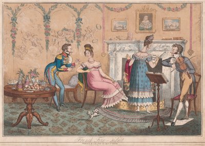 Francuska strona ognia autorstwa Unknown artist