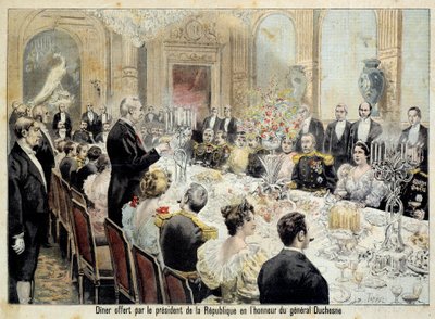 Prezydent Francji Felix Faure autorstwa Unknown artist