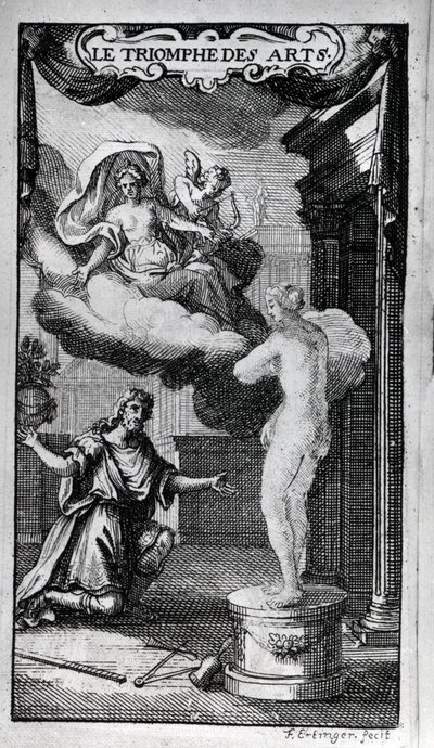 Frontyspis libretta „Le Triomphe des Arts” Antoine