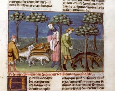 Gaston Phoebus, Traktat myśliwski autorstwa Unknown artist