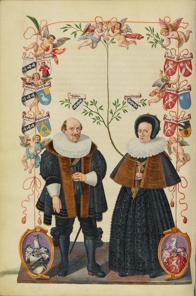 Genealogia rodziny Derrer autorstwa Unknown artist