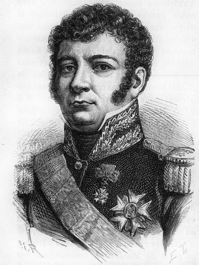 Generał Dominique-Joseph Vandamme (1770-1830), hrabia Unsebourg. autorstwa Unknown artist