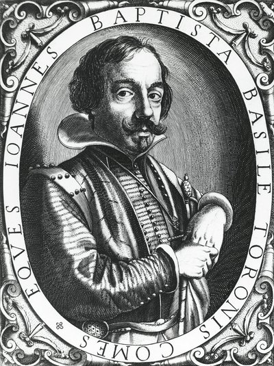 Giambattista Basile (1566-1632) Neapolitański poeta, makler i kolekcjoner baśni. autorstwa Unknown artist