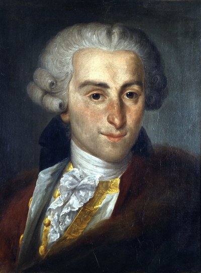 Giovanniego Battisty Sammartiniego 1700-1775. Włoski kompozytor. Anonimowe malowanie. Bolońskie Miejskie Muzeum Muzyki Bibliograficznej. autorstwa Unknown artist