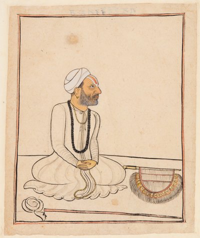 Gosai Narottam Das autorstwa Unknown artist