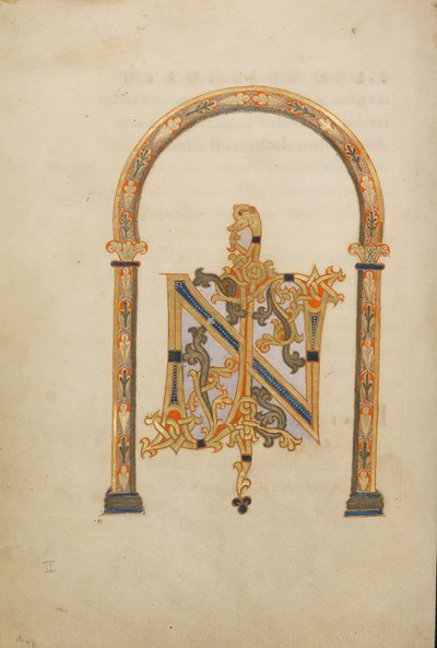 Ewangeliczny lekcjonarz autorstwa Unknown artist