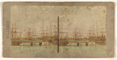 Wielki Basen Statków w Rotterdamie. autorstwa Unknown artist