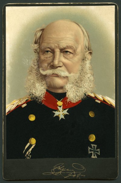 Guillaume I (Guillaume Frederic Louis de Hohenzollern) autorstwa Unknown artist