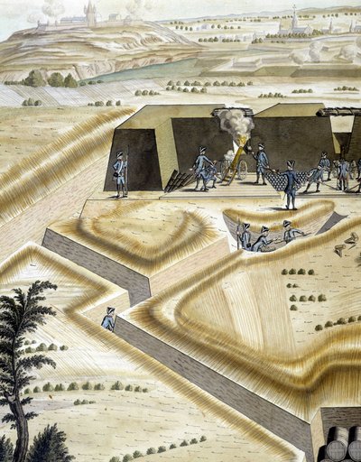 Kanonierzy przy pracy - w „Traktacie artyleryjskim”, François Lingier, Strasburg autorstwa Unknown artist