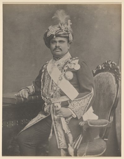 Jego Świątobliwość Maharadża Takhtsingji autorstwa Unknown artist