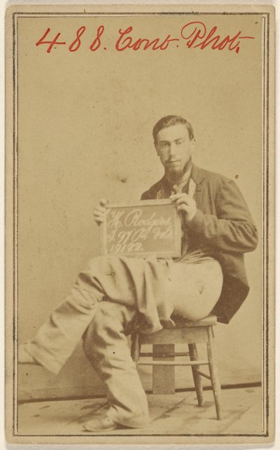 [H. Rodgers, ofiara wojny secesyjnej]. autorstwa Unknown artist