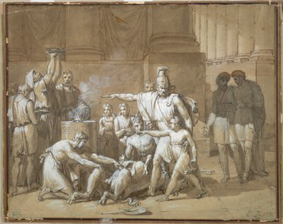 Hannibal przysięga wieczną wrogość wobec Rzymu autorstwa Unknown artist