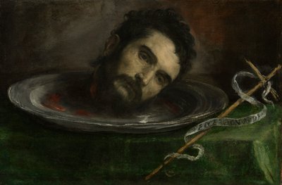 Głowa św. Jana Chrzciciela autorstwa Unknown artist