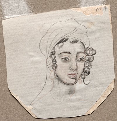 Głowa młodego mężczyzny autorstwa Unknown artist