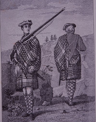Żołnierze góralscy później XVIII wiek autorstwa Unknown artist