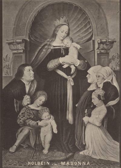 Holbein - Madonna autorstwa Unknown artist